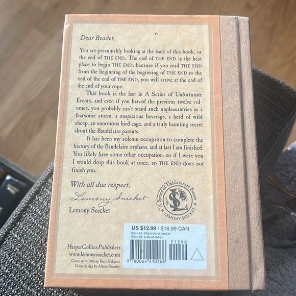 A series of unfortunate events *the End* - Picture 4 of 4